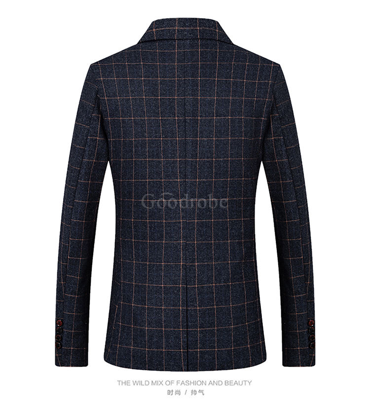 Formel blazers événement réunion costumes veste décontracté