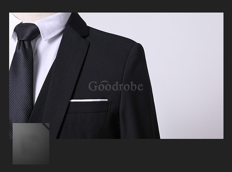 Vin rouge affaires formelle décontracté costume mariage homme