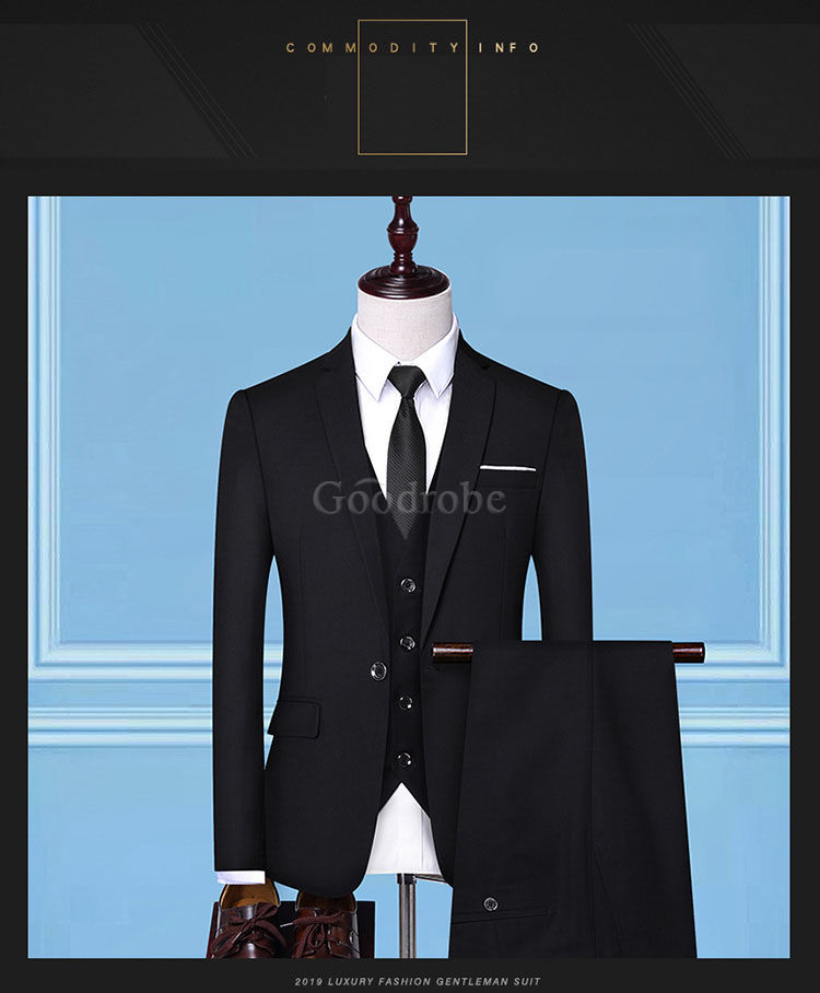 Vin rouge affaires formelle décontracté costume mariage homme