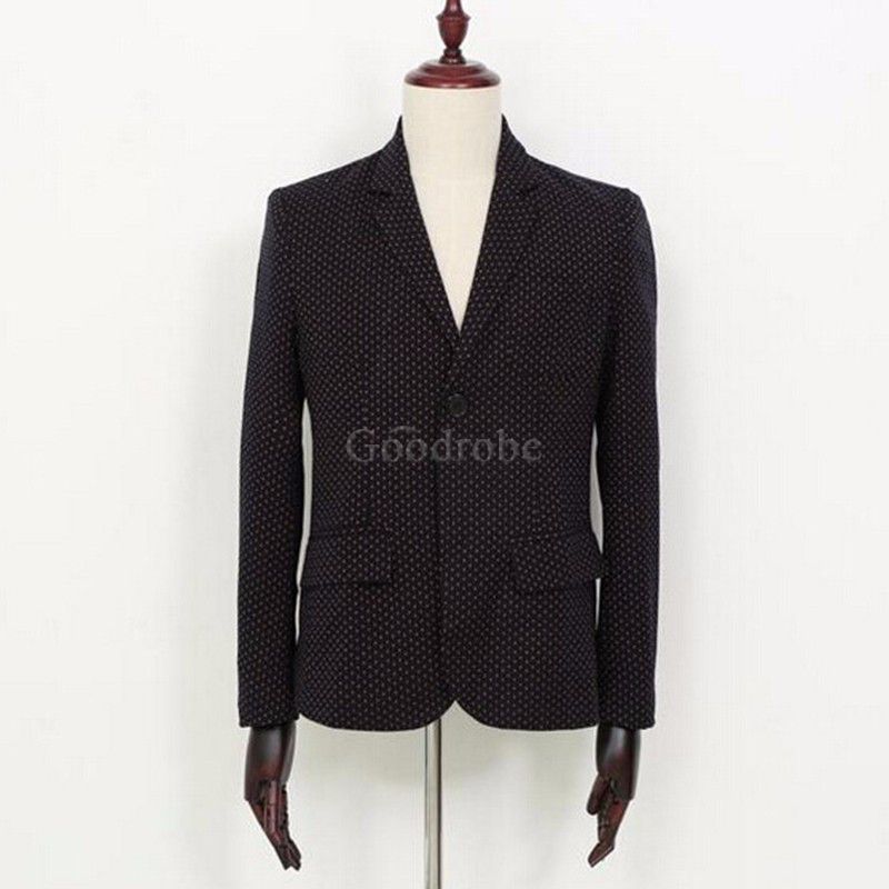 Blazer hommes de haute qualité hommes costume mode décontracté veste