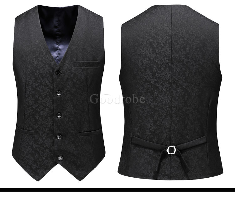 Décontracté groomsman hommes costume double boutonnage costumes smart