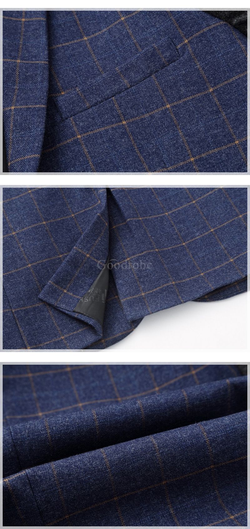 Nouveau style mode décontracté hommes blazer boutonnage