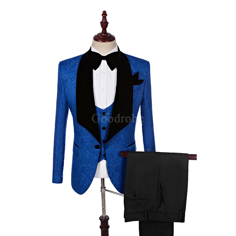 La taille européenne mariage hommes blazer hommes costumes ensemble