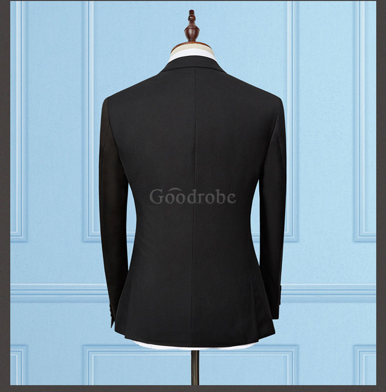 Mode hommes blazers robe de mariée costume d'affaires costumes trois pièces