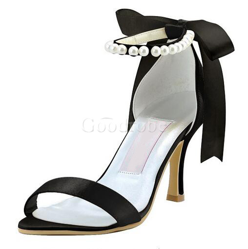 Chaussures de mariage luxueux taille réelle du talon 3.54 pouce (9cm) talons hauts eté - photo 3