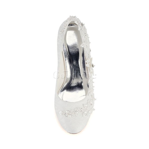 Chaussures de mariage talons hauts printemps charmante taille réelle du talon 3.15 pouce (8cm) - photo 5