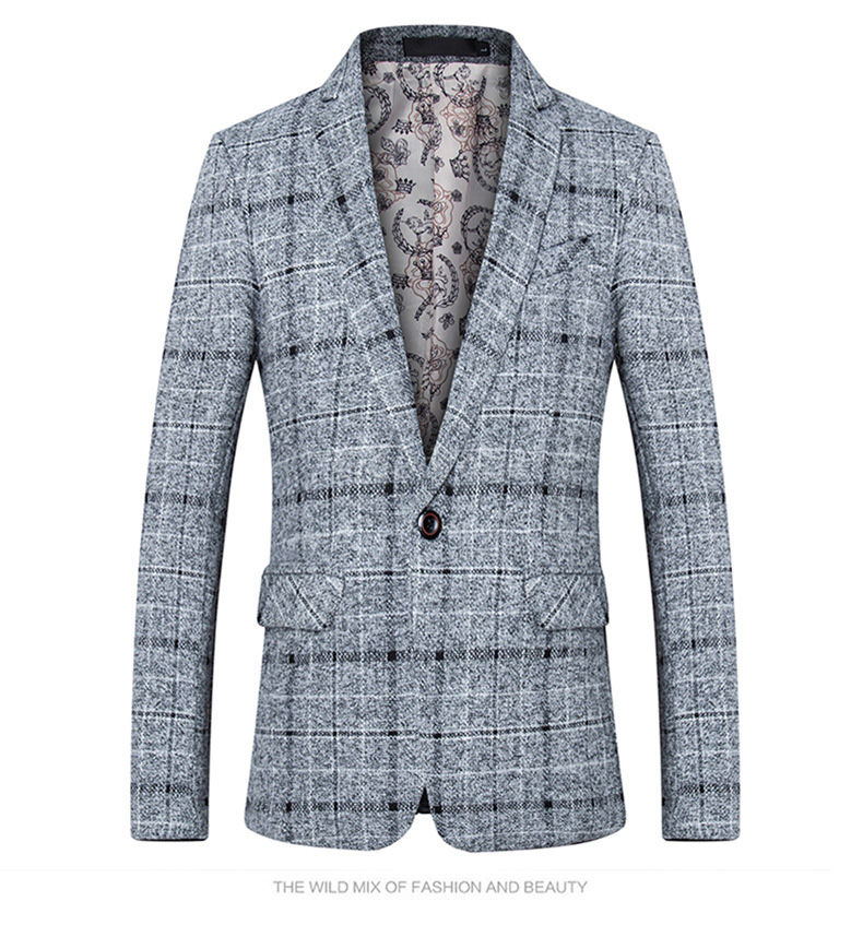 Gentleman costume automne hommes blazer masculino