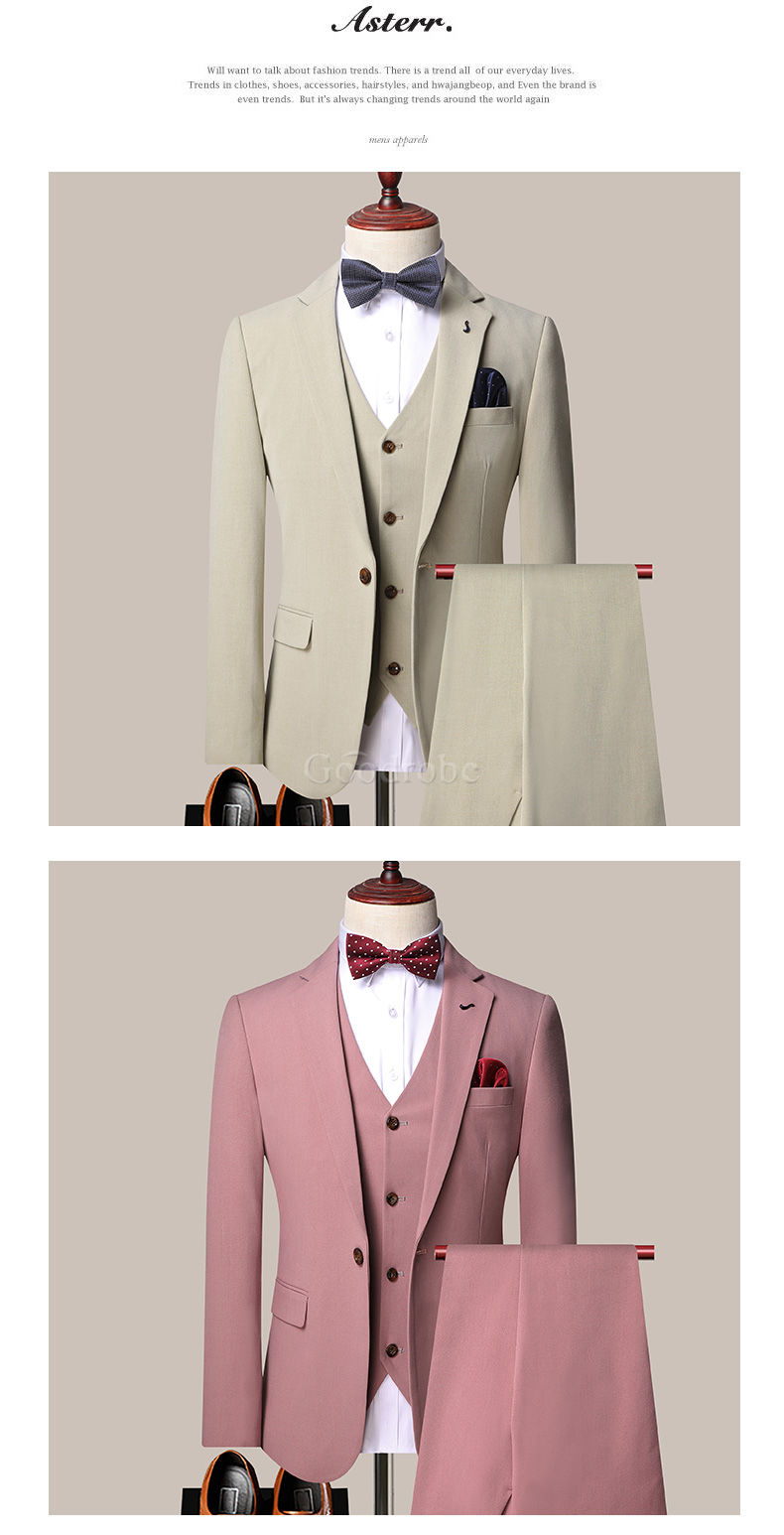 Hommes costumes pour mariage hommes costumes costume ensemble tuxedos revers