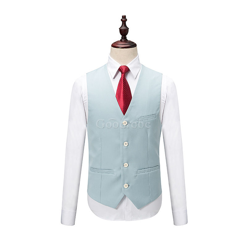 Mariage de bal smoking 3 pièces veste + pantalon + gilet formelle slim fit