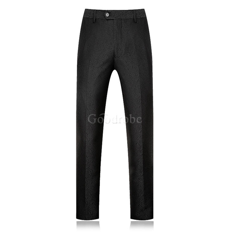 Costumes 2 pièces hommes imprimé floral scène mariage pantalon costume hommes