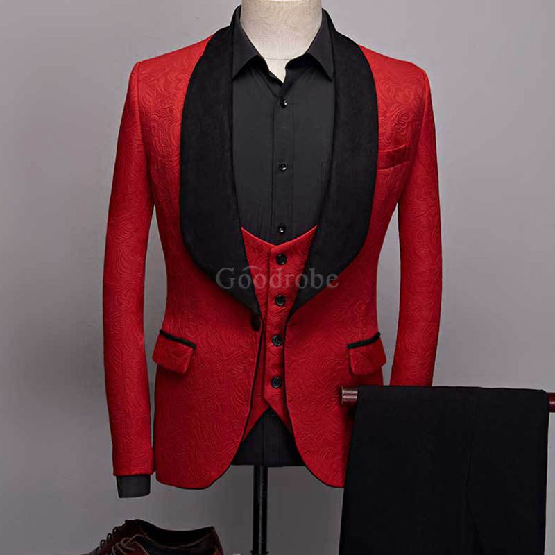 Mariage américaine noir blanc blazer costumes