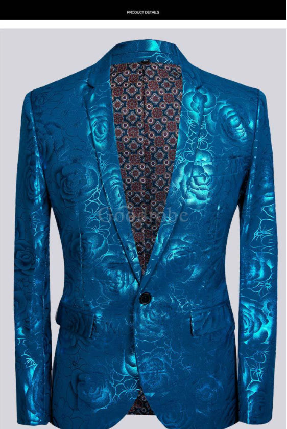 Costume hommes costumes bleu tuxedos mariage mâle