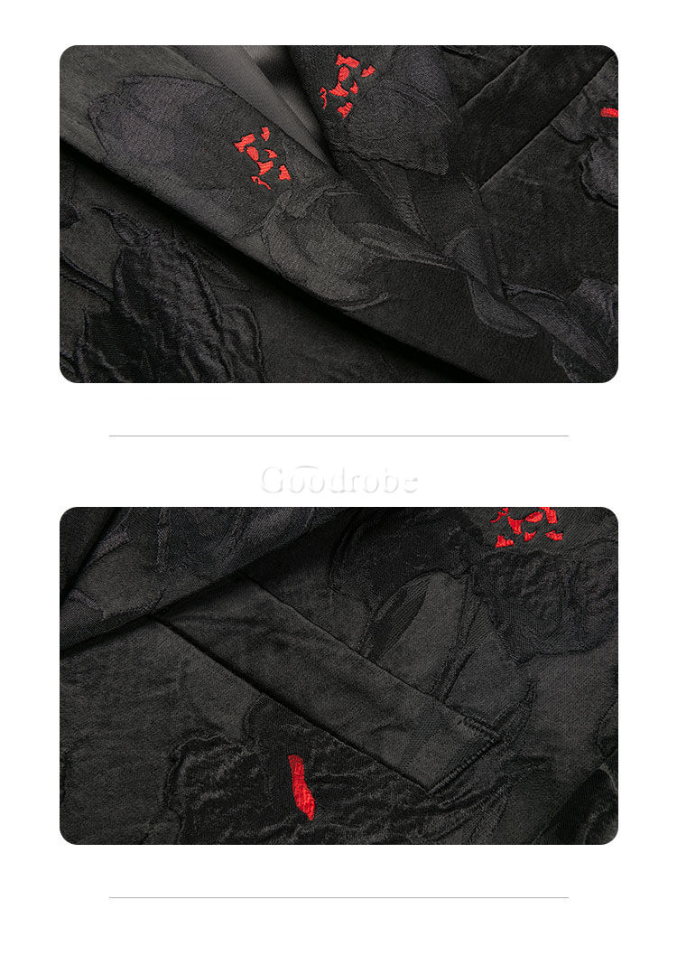 Blazers décontracté simple bouton mariage veste fête jacquard