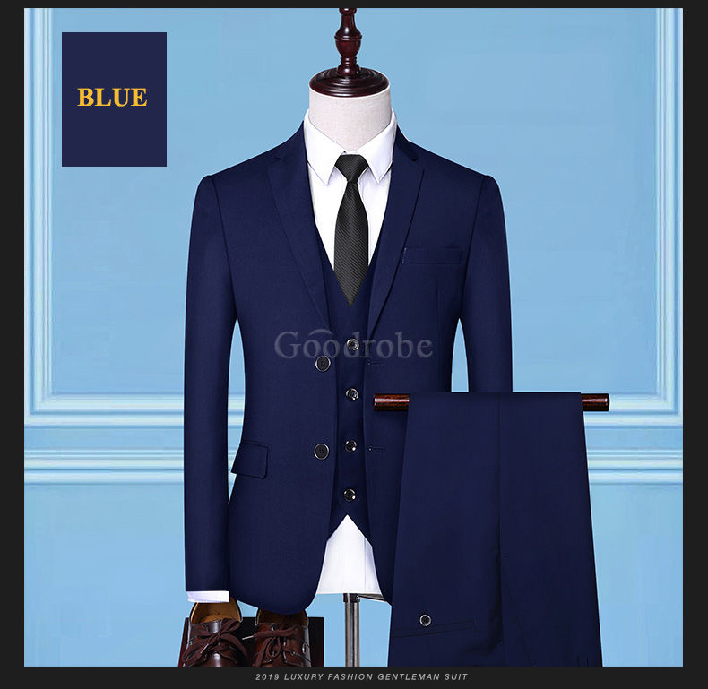 Unie masculino travail hommes costumes blazers