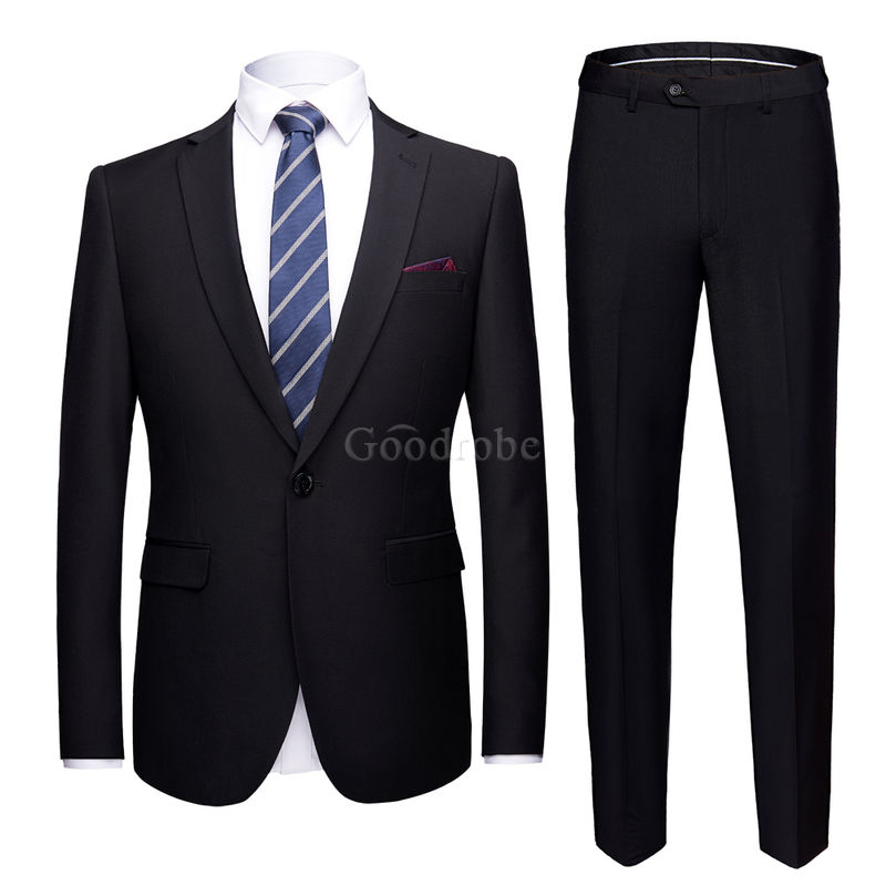 Formel costume ensemble blazer pantalon terno hommes costume slim fit