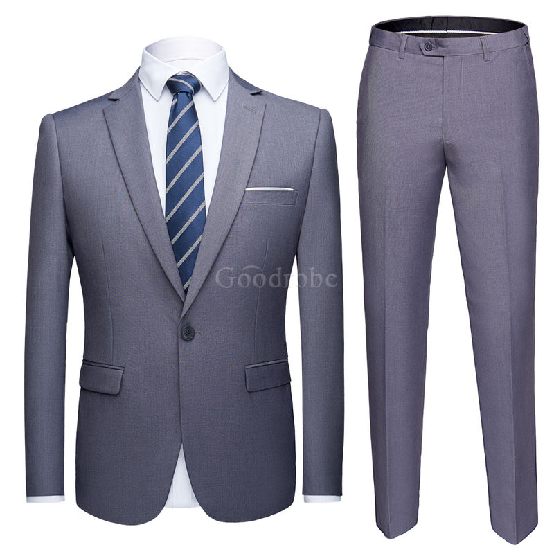 Formel costume ensemble blazer pantalon terno hommes costume slim fit